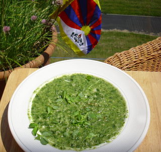 Spinach soup