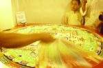 Tibetan mandala puja ceremony