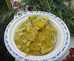 Andy\'s veg vegan curry