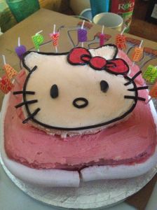 Hello Kitty cake