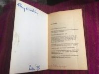 Book opened on fly leaf and my mum's Fay Winkler's writing