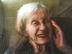My mother Fay Winkler a few months before she died aged 93.5