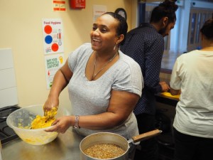 Ethiopian vegan cooking in action with Migrateful